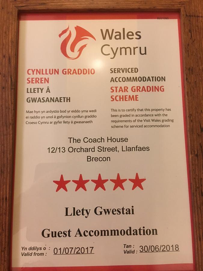 The Coach House Brecon Hotel Exterior foto